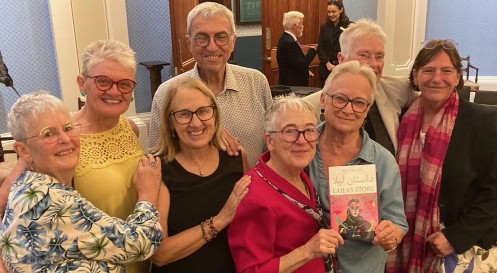 group photo of Circle 108 members