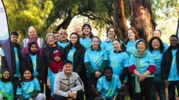 Group of people at Parkrun